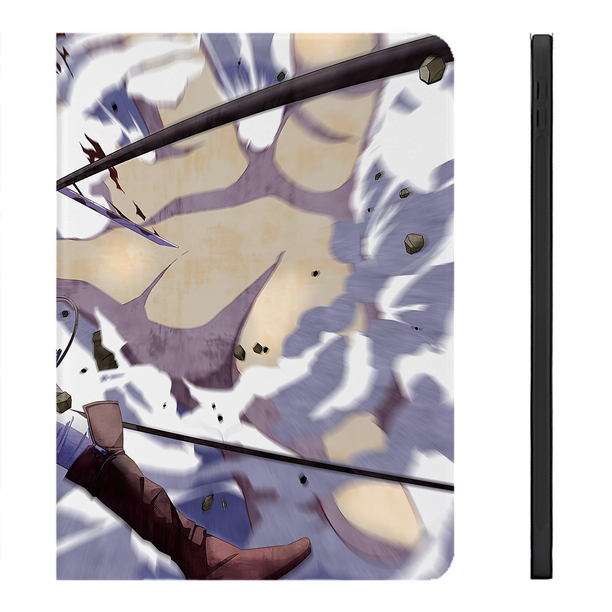 （画像用） 進撃の巨人 Attack on Titan IPadケース ペンホルダー付き ブックスタイルデザイン